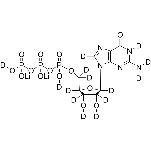 Guanosine triphosphate-d14 dilithium (GTP-d14 dilithium)